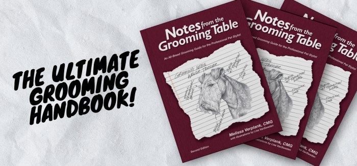 Notes from grooming table pdf